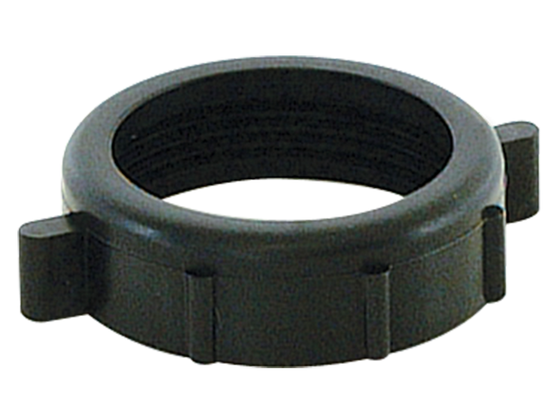 Black PVC Slip-Joint Nut | EZ-Flo