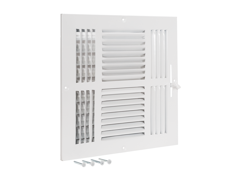 4-Way Wall/Ceiling Register | EZ-Flo