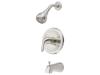 Contemporary Single-Handle Tub & Shower Trim Kit - SKU: 10573