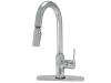 Modern Single-Handle Pull-Down Kitchen Faucet - SKU: 10663