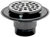PVC Low Profile Floor and Shower Drain - SKU: 15342