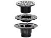 PVC Low Profile Floor and Shower Drain - SKU: 15342