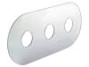 Mirror-Finished Faucet Hole Covers - SKU: 34043