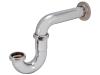 Brass P-Trap with Flange - SKU: 35001
