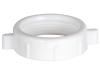 White PVC Slip-Joint Nut - SKU: 35086