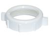 White PVC Slip-Joint Nut - SKU: 35089