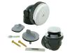 Tip-Toe One-Hole Half Bath Tub Drain with Test Kit and Cross Bar - SKU: 35270