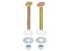 Closet Bolt Set - Brass-Plated - SKU: 40024