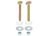Closet Bolt Set - Brass-Plated - SKU: 40028
