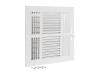 4-Way Wall/Ceiling Register - SKU: 61619