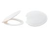 Elongated Plastic Toilet Seat with Lid - SKU: 65903