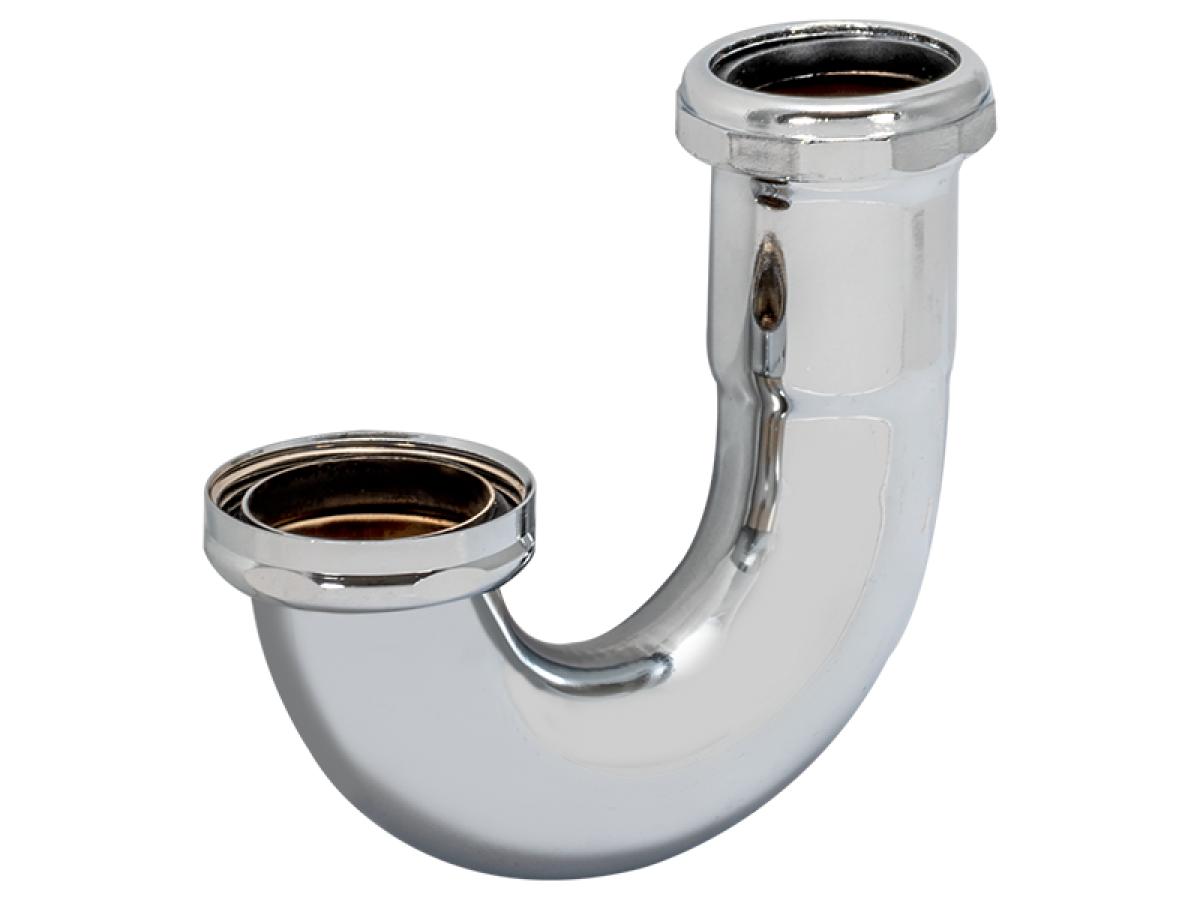 J＊J Brass Sink Trap J-Bend | EZ-Flo