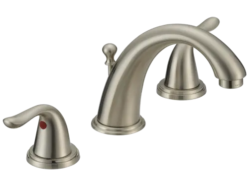 Contemporary 2-Handle Widespread Lavatory Faucet - SKU: EZ-10193