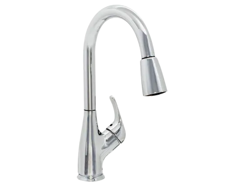 Single-Handle Pull-Down Kitchen Faucet - SKU: 10388
