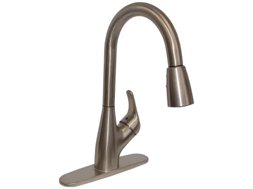 Single-Handle Pull-Down Kitchen Faucet - SKU: 10389