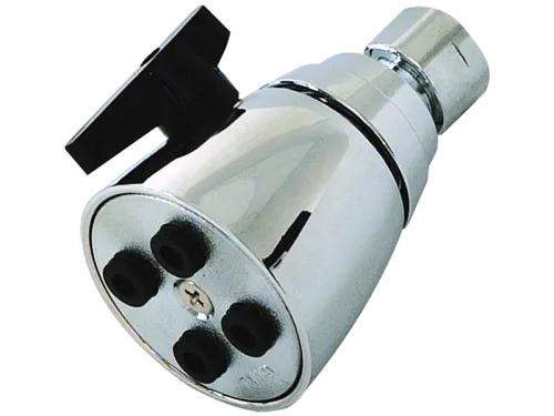 Deluxe Shower Head with Black Accents - SKU: 15017