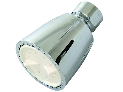 Polished Chrome/White Adjustable Shower Head - SKU: 15046
