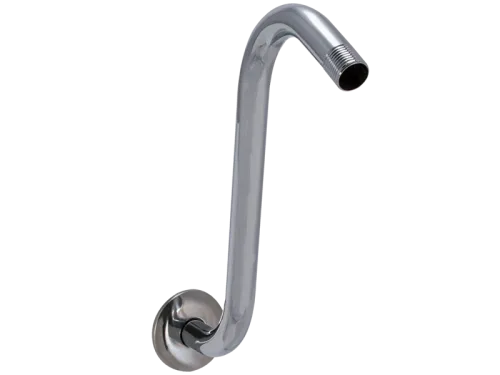 S-Shape Shower Arm with Flange - SKU: 15054