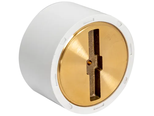 PVC Clean-Out with Brass Plug - SKU: 15336