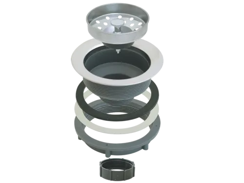 Sink Strainer with Stainless Steel Basket - SKU: 30005