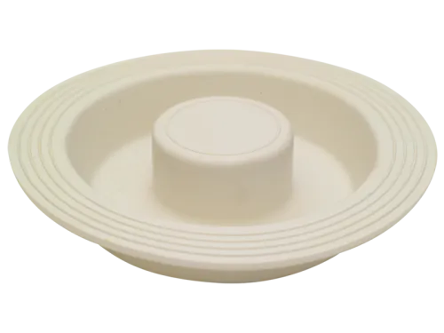 White Rubber Garbage Disposal Stopper - SKU: 30101