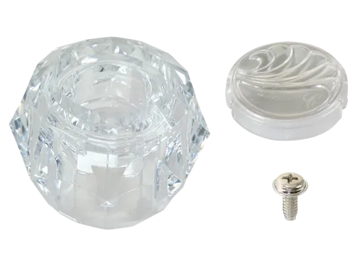 Acrylic Handle with Diamond Socket - SKU: 32137