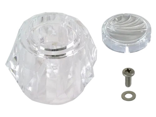 Acrylic Handle with Offset Diamond Socket - SKU: 32138