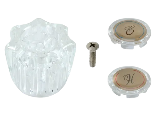 Acrylic Handle for Two-Handle Faucet - SKU: 32145