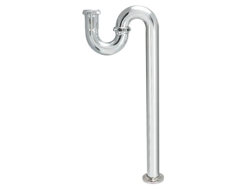 Brass S-Trap with Flange - SKU: 35008