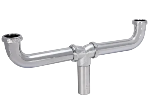 Brass Continuous Waste Center Outlet - SKU: 35013