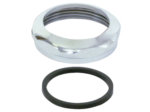 Chrome-Plated Slip-Joint Nut With Washer - SKU: 35051