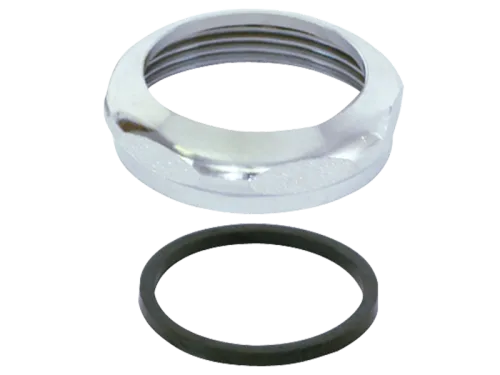 Chrome-Plated Slip-Joint Nut With Washer - SKU: 35053