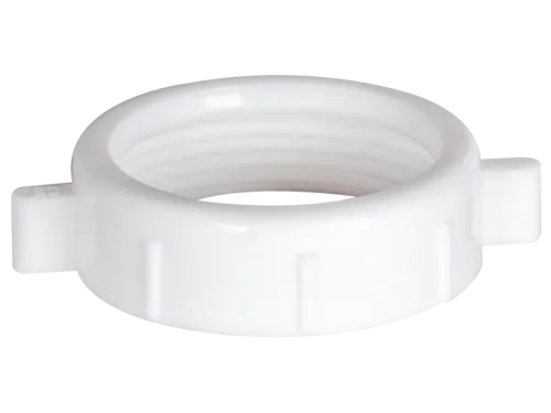 White PVC Slip-Joint Nut - SKU: 35086
