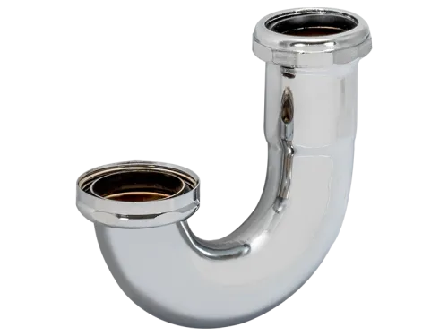 Brass Sink Trap J-Bend - SKU: 35093