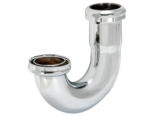 Brass Sink Trap J-Bend - SKU: 35112