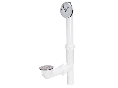Trip-Lever Two-Hole Polypropylene Tub Drain Kit - SKU: 35207