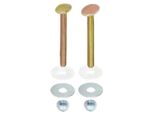 Closet Bolt Set - Brass-Plated - SKU: 40032