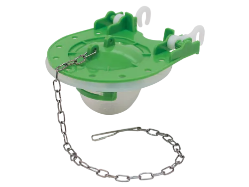 Adjustable Green Toilet Tank Flapper - SKU: 40268