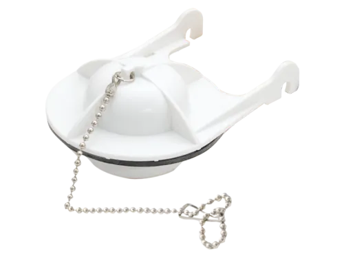 White Toilet Tank Flapper - SKU: 40309