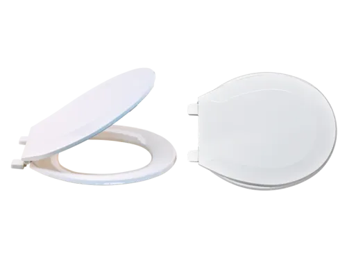 Elongated Plastic Toilet Seat with Lid - SKU: 65901
