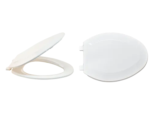 Elongated Plastic Toilet Seat with Lid - SKU: 65903