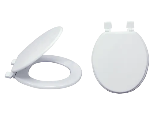 Elongated Wood Toilet Seat - SKU: 65905