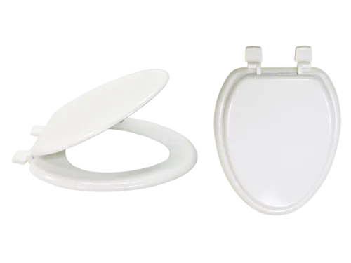 Elongated Wood Toilet Seat - SKU: 65907