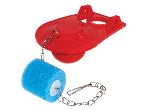 Adjustable Red Toilet Tank Flapper - SKU: 95003