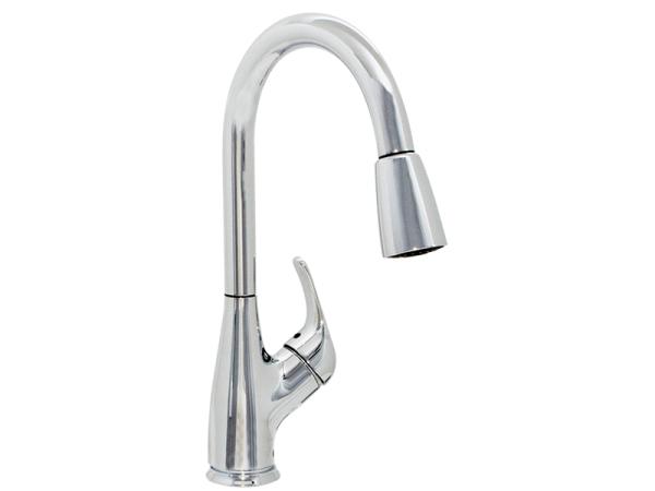 Single-Handle Pull-Down Kitchen Faucet - SKU: 10388