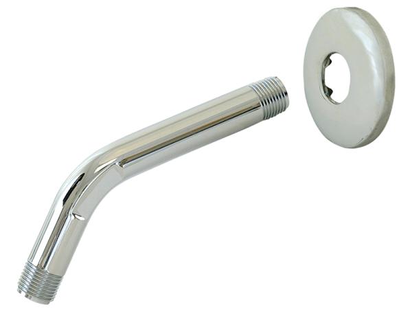 ABS Shower Arm With Flange - SKU: 15059