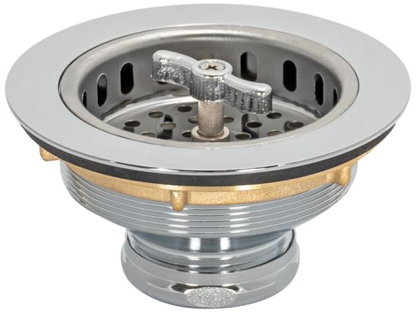 Spin and Seal Sink Strainer - Heavy-Pattern  - SKU: 30021