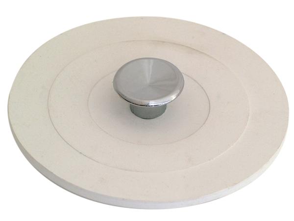Ivory Rubber Garbage Disposal Stopper - SKU: 30099