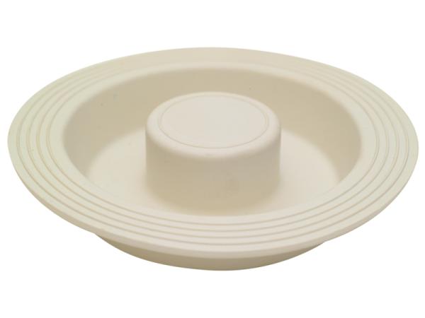 White Rubber Garbage Disposal Stopper - SKU: 30101