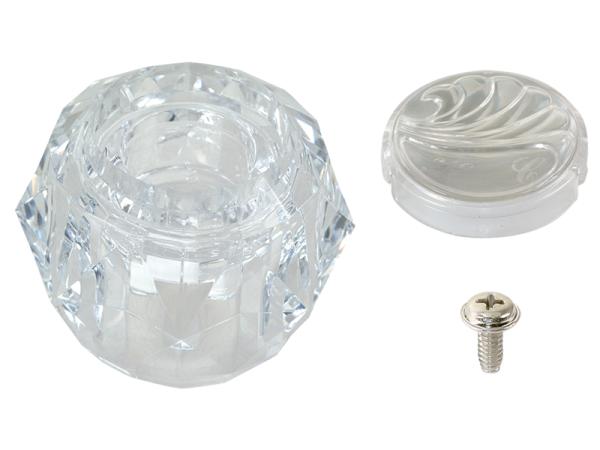 Acrylic Handle with Diamond Socket - SKU: 32137